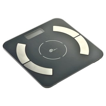 Oichan 歐伊匠 智慧APP健康管理體重計 MINI 26 x 26 x 2cm 適重5~180kg 2台  FG263LB  1組  Black