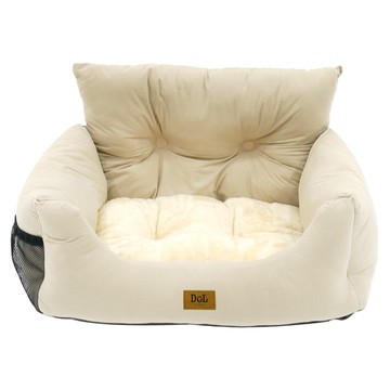 Dolbory 狗狗汽車座椅  1個  54 x 50 x 34cm  奶油米色