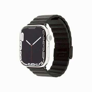 Apple Watch 42-49mm 1-11代/SE/1-3代Ultra 立體波浪錶帶 - 黑色 Apple Watch 42-49mm