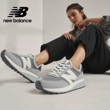 【New Balance】 NB 復古鞋_中性_灰色_U370AH-D楦 370