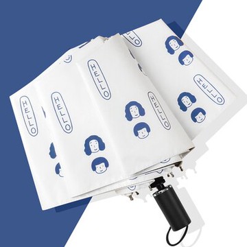 遮陽傘 傘自動全自動太陽傘防曬防紫外線女傘森系復古簡約晴雨兩用『CM37343』