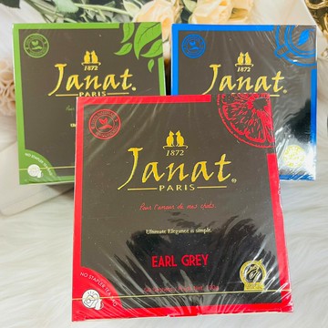 Janat 格雷伯爵茶/錫蘭紅茶/大吉嶺紅茶（2g*50入）｜全店$299 全家取貨免運