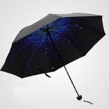 【9月特價品】抗紫外線傘 遮陽傘 便攜雨傘 星空傘 摺疊傘 遮陽傘 陽傘 防曬遮雨 小傘 方便攜帶 抗UV 【HO07】