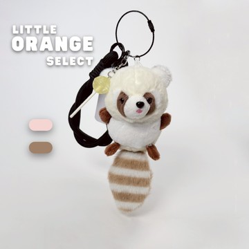 以為是松鼠的浣熊吊飾 情人節 交換禮物 療癒 玩偶 可愛娃娃 包包吊飾 生日禮物