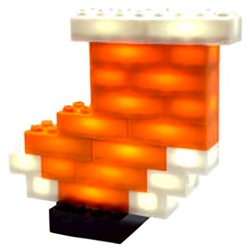 LIGHT STAX 節慶版 小顆粒系列 聲控版 聖誔襪 20入  1組