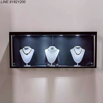 展示櫃 珠寶櫃 產品櫃 首飾櫃 樣品展櫃 模型櫃 免運 開立發票 珠寶飾品展示櫃上墻吊櫃掛壁櫃懸空內嵌桌面手辦模型小型透明玻璃 支持訂製