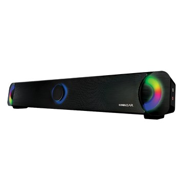 SONICGEAR 幻彩 USB 2.0聲道soundbar多媒體音箱  U300  黑色  1台