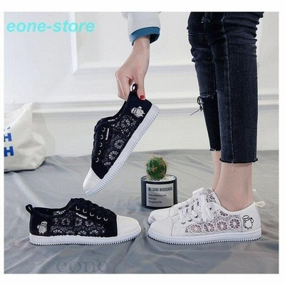 スリッポン レディースメッシュシューズ レース スニーカー コンフォート 通気 メッシュ編み 看護師 涼しい 通気性抜群 靴 履きやすい ママ 靴 軽 通販 Lineポイント最大get Lineショッピング