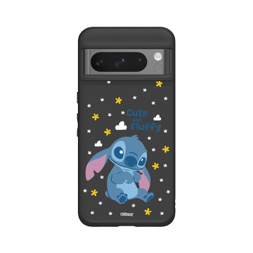 Pixel 8 Pro SolidSuit 黑 - 迪士尼-史迪奇 Disney Stitch - 史迪奇 - 毛茸茸超可愛