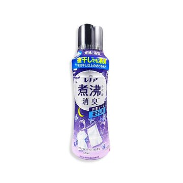 日本P&G-Lenor煮沸般超消臭護色防霉芳香顆粒香香豆420ml/瓶-夜間(黑紫)(防泛黃香氛豆,毛巾除悶臭留香珠)
