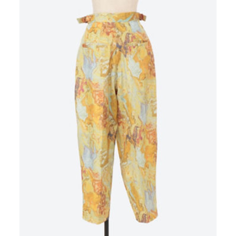 PONTI (Women)/ポンティ Mineral Print Slacks Mineral パンツ・ズボン