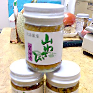 山わさび醤油漬け(瓶詰め)　100g×6本