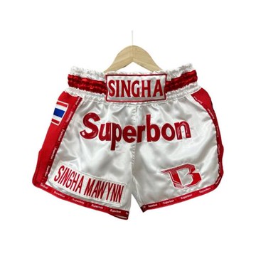 泰拳褲子蘇波邦泰拳短褲散打服訓練格斗褲專業拳擊短褲男
