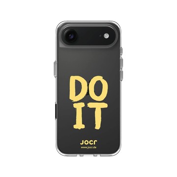 iPhone Air Clear Case（相機按鈕） 透明 - JOCR - DO IT Yellow