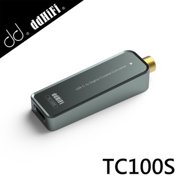 ddHiFi TC100S Type-C(母)轉RCA同軸數位轉換器