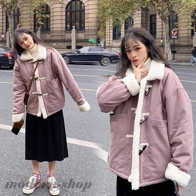 中綿ジャケット レディース ダッフルコート 中綿コート モコモコ 冬コート 厚手 暖かい 冬ジャケット 中綿 厚手コート レトロ 可愛い 通販 Lineポイント最大get Lineショッピング