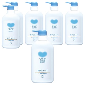 COW STYLE 牛乳石鹼 無添加沐浴露  6瓶  500ml