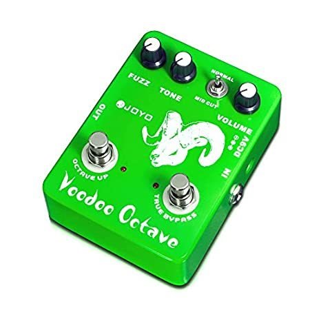 JOYO Octave Fuzz Pedal Germanium Fuzz 60's Rock Effect with "Mid-cut" for E