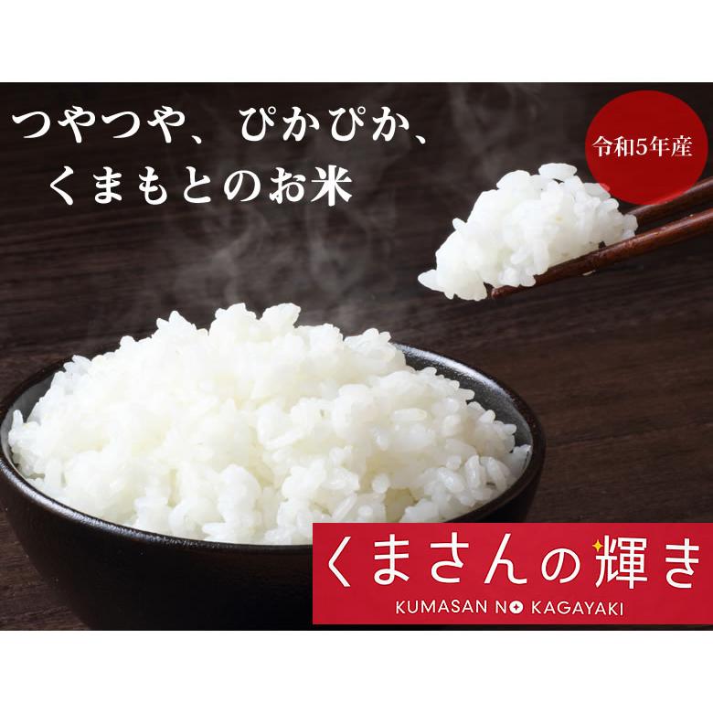 くまさんの輝き 無洗米 送料無料 計900g（300g×3袋） お試し 令和5年産 熊本県産 お米 白米 玄米 コシヒカリ ヒノヒカリ 森のくまさん