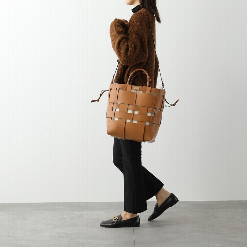 ZANCHETTI ザンケッティ トートバッグ WOVEN SHOPPER WSHO 737 ...