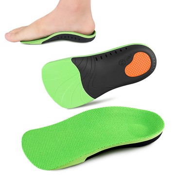 (杰恆)los1124足弓支撐鞋墊運動減震按摩休閒足弓半墊扁平足弓支撐鞋