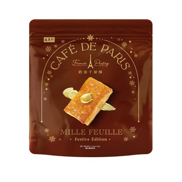 盛香珍法式冬季系列-奶油千層酥