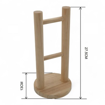 頭戴式耳機掛架 耳機支架 木頭掛架 耳麥掛架 簡約大方造型 創意桌面擺件 耳機支架底座