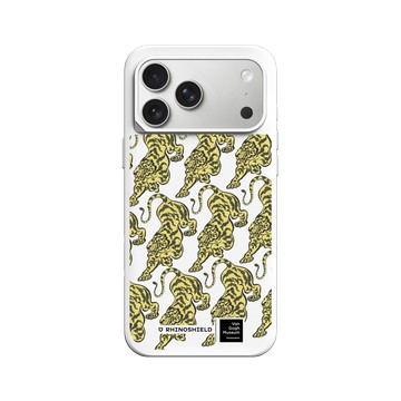 iPhone 17 Pro Max SolidX 白 - Van Gogh Museum - 老虎 - 重複圖案