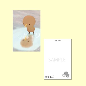 奇異鳥君 明信片　【只有雨停後才能見到的朋友】