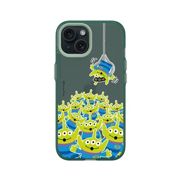 iPhone 15 Clear 憂墨綠 - 迪士尼-玩具總動員 Toy Story - 放了三眼怪