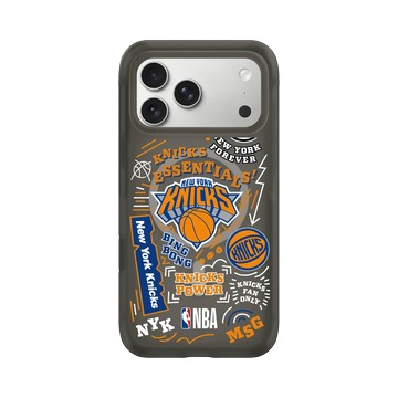 iPhone 17 Pro Max AirX 本質黑 - NBA - 塗鴉系列-紐約尼克 New York Knicks - Graffiti