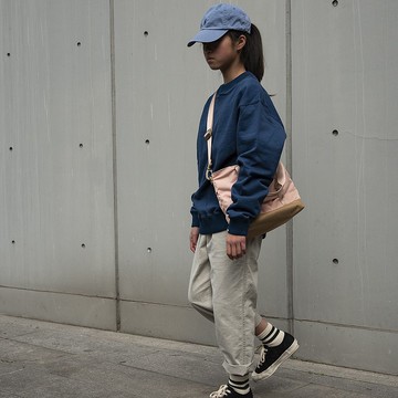 Tote+ 復古托特包 大容量 輕便防水 斜挎手提 優質尼龍 蜜桃粉