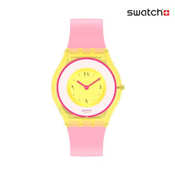 Swatch INDIA ROSE 01 超薄手錶/男錶/女錶/瑞士製造 SS08Z101 (34mm)