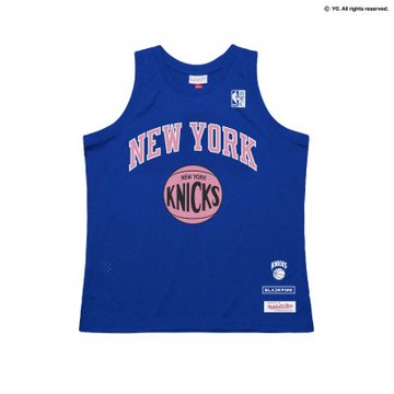 M&N NBA X BLACKPINK 網眼 球衣背心 尼克隊-TP17680-NYKROYA