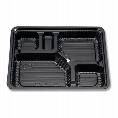 シーピー化成 弁当容器 新CZ-23 BS黒本体 50枚 004406675 (62-1014-83)
