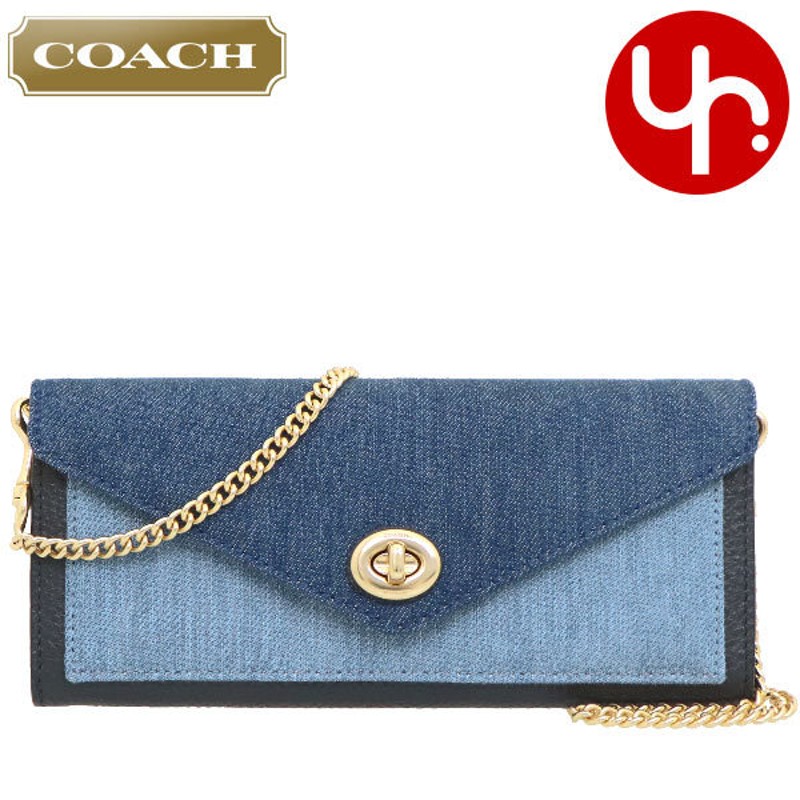 COACH コーチ ショルダーバッグ チェーンウォレット-