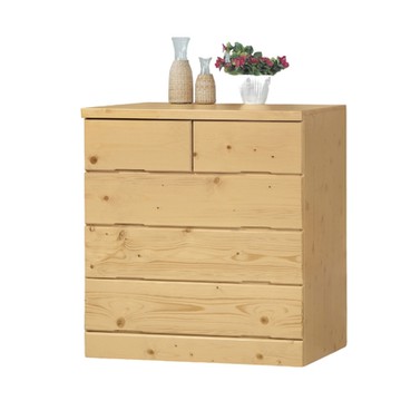 文創集 麗絲3尺五抽實木斗櫃-116x58x96cm免組