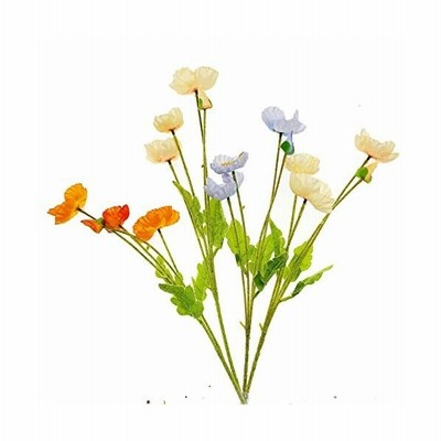造花 ポピー 4枚入り 多色 枯れない花 生け花 P02 ウェディング ブーケ 人工観葉植物 お祝い 飾り 花束 インテリア デコレーション 誕生日 通販 Lineポイント最大get Lineショッピング