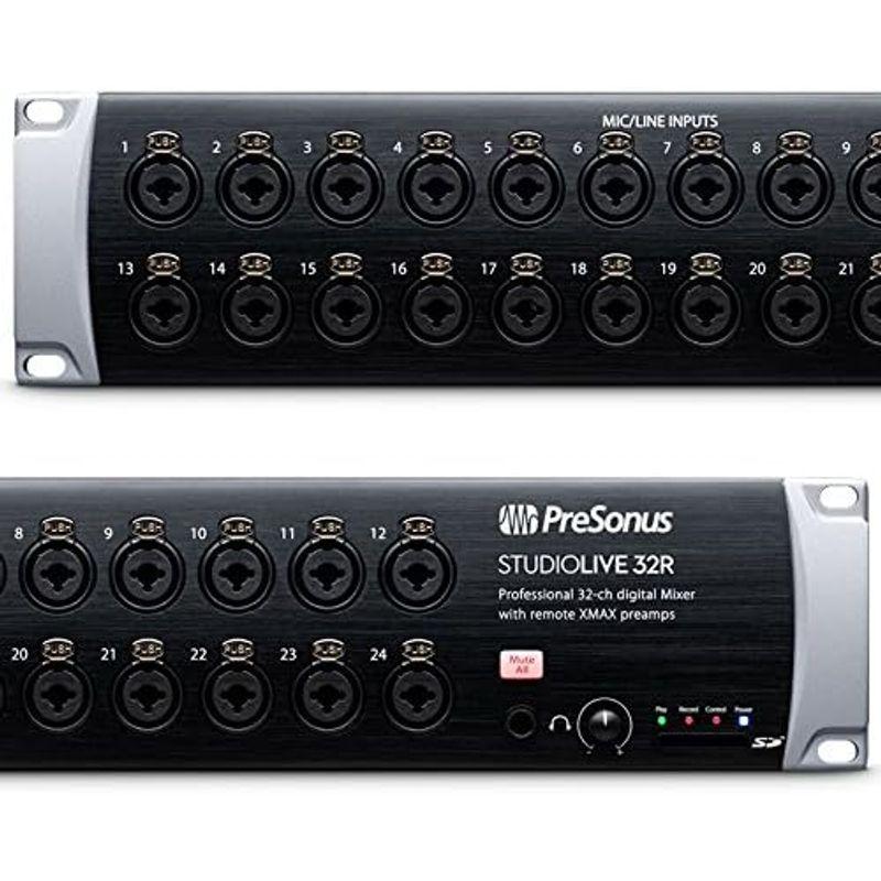 プロオーディオ機器 PreSonus STUDIOLIVE 24R ラック・ミキサーステージ・ボックス トータル26入力