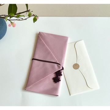 Lemier 高級零用錢信封 + 包袱巾 + 貼紙套組  1包  粉紅色