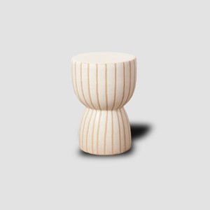 奧可利陶瓷邊桌 條紋