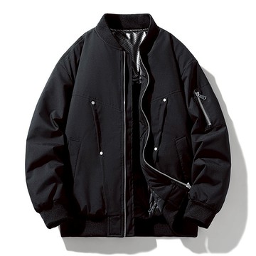 【L-9XL】外套男 加棉加厚防風外套 防潑水男外套 保暖防寒鋪棉外套 商務休閒拼接外套 禦寒防風外套 休閒麵包服外套