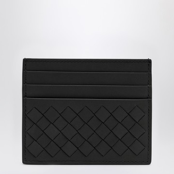 Black Intrecciato cardholder