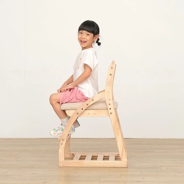 Man & Kids 寵小孩生活家居 - ∞無限實木成長椅