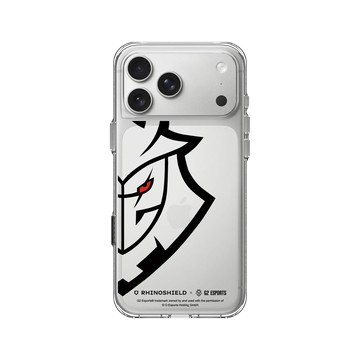 iPhone 17 Pro Max Clear Case（相機按鈕） 透明 - G2 Esports - G2 武士 - Logo