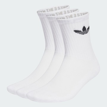 adidas ADICOLOR 中筒襪 3 雙入 男/女 - Originals IJ5616 官方直營