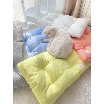 狗墊子四季通用狗狗睡墊小狗棉墊寵物面包墊貓坐墊貓咪睡覺用軟墊