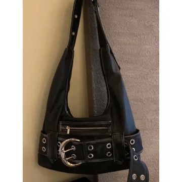 2024新款復古機能通勤腋下包y2k辣妹通勤大包小眾設計單肩斜挎包