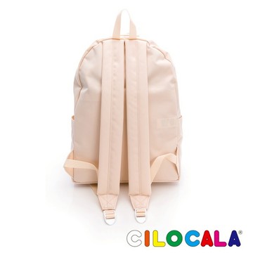 【aziza】CILOCALA PICFA聯名日本插畫尼龍防潑水後背包-中大-椰奶白(CLB02BP6X26AI1)