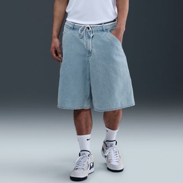 NIKE 短褲 男 休閒褲 牛仔短褲 AS M NK SB JORTILITY SHORT 藍 HJ2961-493